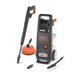 Black and Decker - 1700W High Pressure Washer with Mini Patio Cleaner and Fixed Brush - BXPW1700PE