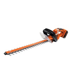 black and decker cordless hedge trimmer battery