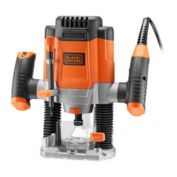 Black and Decker - 1200W 635mm Plunge Router with Accessories and Kitbox - KW1200EKA