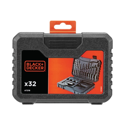 Black And Decker - 32 Piece Drilling  Screwdriving Set - A7216
