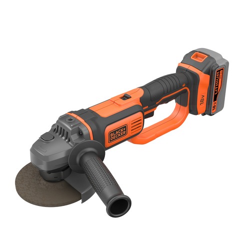 Black and Decker - 18V 40Ah LithiumIon Cordless Angle Grinder - BCG720M1