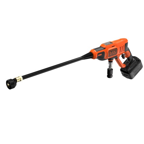 Black and Decker - 18V Pressure Cleaner with 2Ah Battery  1A Charger - BCPC18D1