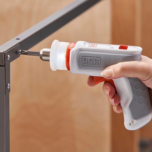 Black and Decker - 36V Furniture Assembly Tool with a Micro USB Charger and 7 Accessories - BCRTA01
