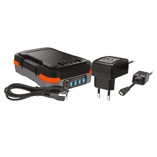Black and Decker - 12V USB Charging 15Ah LiIon Battery and USB Charging cable - BDCB12B