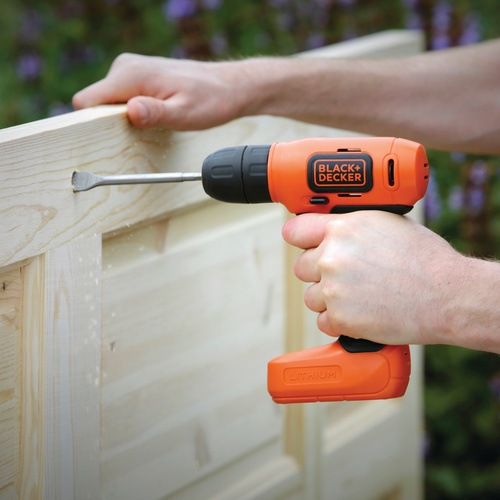 7.2V Lithiumion Compact Cordless Drill BDCD8 BLACK+DECKER