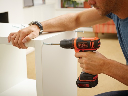 Black and Decker - 108V Ultra Compact Lithiumion Drill Driver - BDCDD12