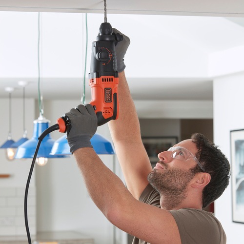 650W Corded SDSPLUS Hammer Drill BEHS01 BLACK+DECKER