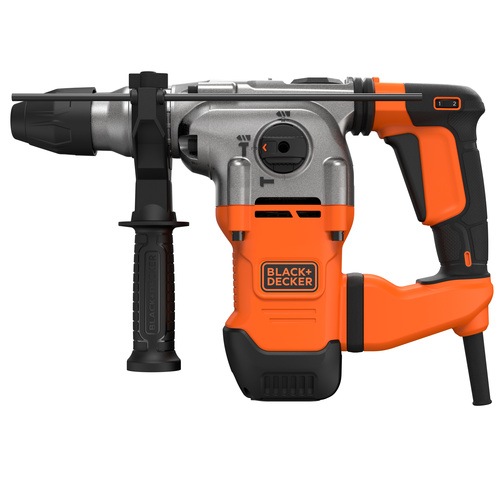 1250W Corded SDSPLUS Hammer Drill and Kit Box BEHS03K BLACK+DECKER