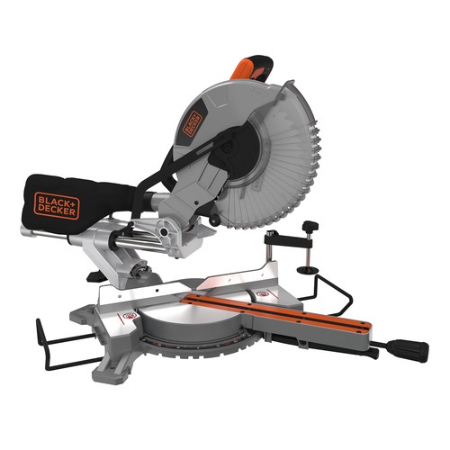 2100W 10" Sliding Compound Mitre Saw BES710 BLACK+DECKER