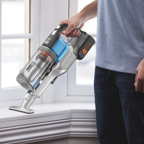 Black and Decker - 36V 4in1 Cordless POWERSERIES Extreme Vacuum Cleaner - BHFEV362D