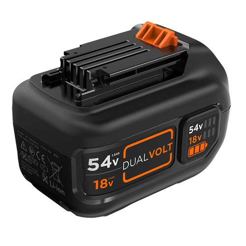 Dual volt 54V x 1.5Ah Battery BL1554 BLACK+DECKER