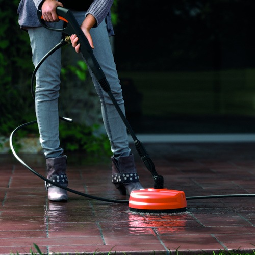 Black and Decker - 1300W High Pressure Washer with Mini Patio Cleaner and Fixed Brush - BXPW1300PE