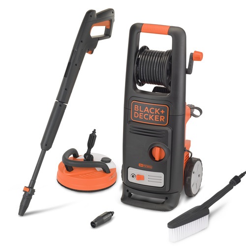 1900W High Pressure Washer with Patio Cleaner Deluxe and Fixed Brush
