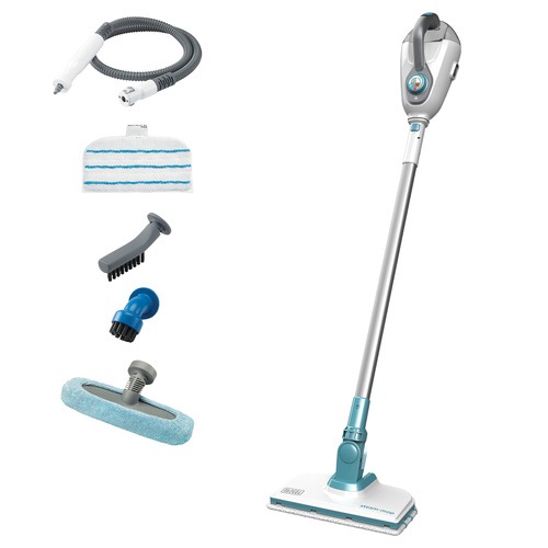 1300W Gen 3 HPP 7in1 Steam Mop with Floor Extension FSMH1300FX BLACK+DECKER