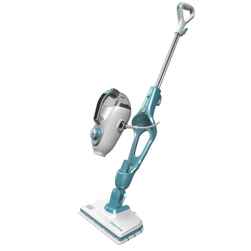 Black and Decker - 1600W 2in1 steammop with 6 Accessories - FSMH1321
