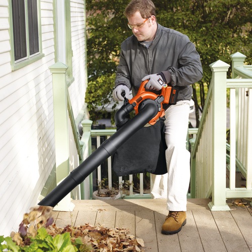Black and Decker - 36V 20Ah Lithiumion Cordless Leaf Blower and Vacuum - GWC3600L20