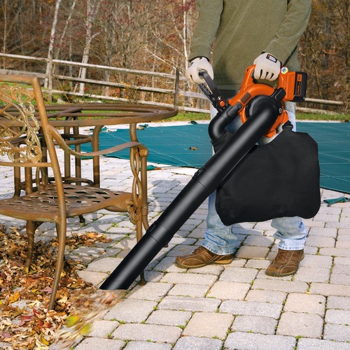 Black and Decker - 36V 20Ah Lithiumion Cordless Leaf Blower and Vacuum - GWC3600L20