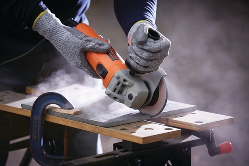 Black and Decker - 750W 115mm Small Angle Grinder - KG115