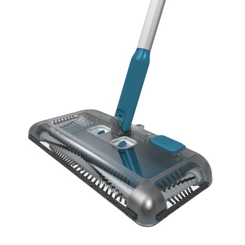 Black and Decker - 72Wh Lithiumion Floor Sweeper  Blue - PSA115B
