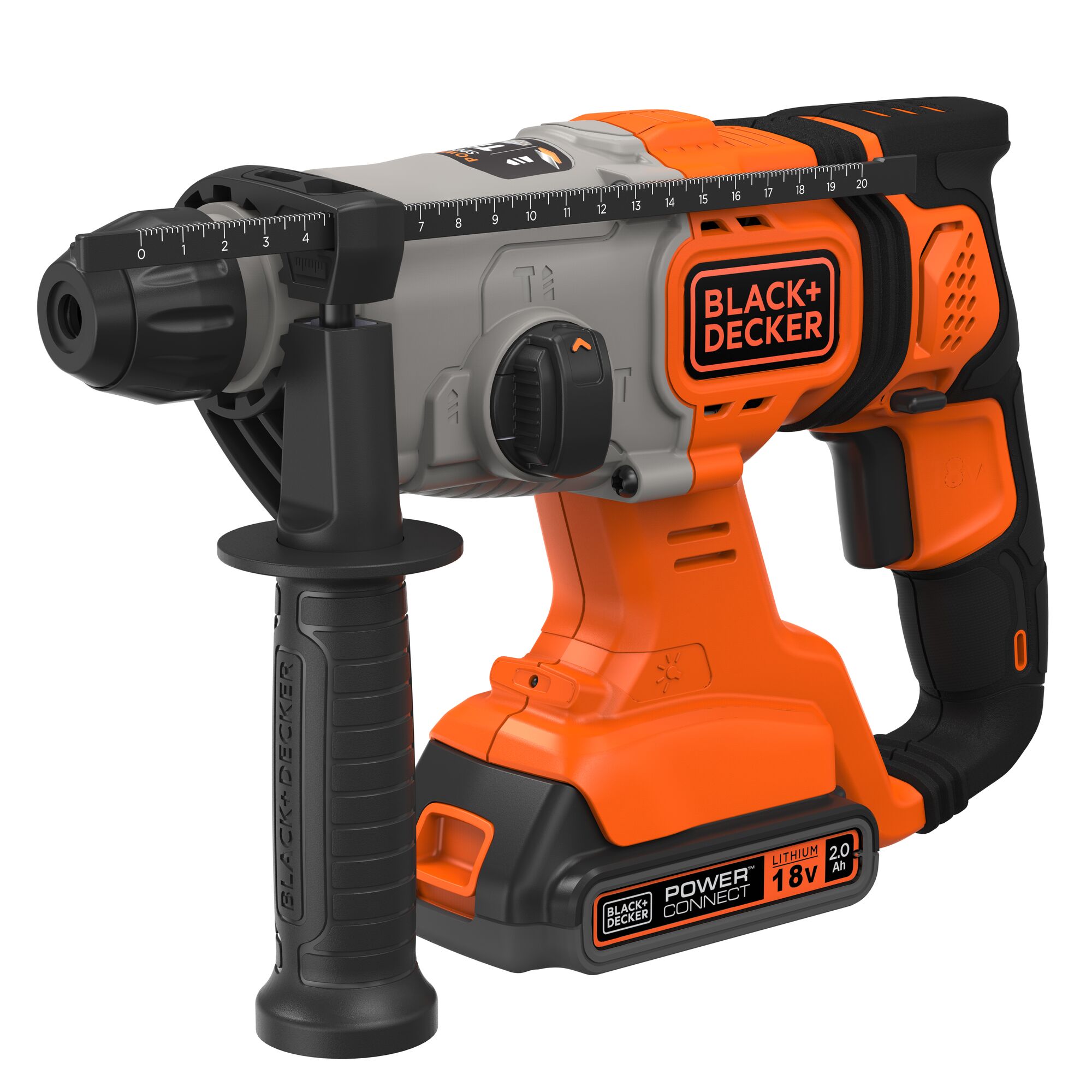 18V SDS-Plus Hammer Drill with 2.0Ah 