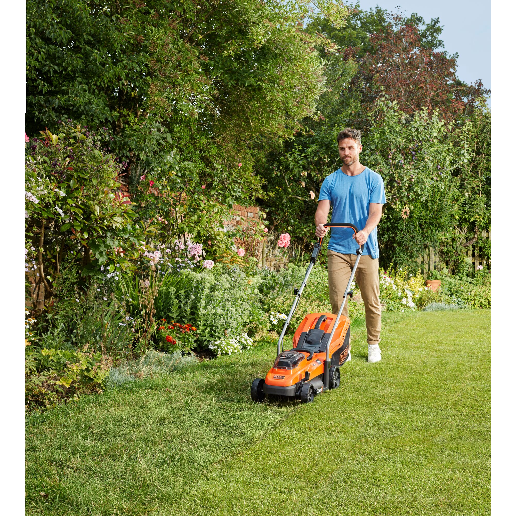18v clearance lawn mower