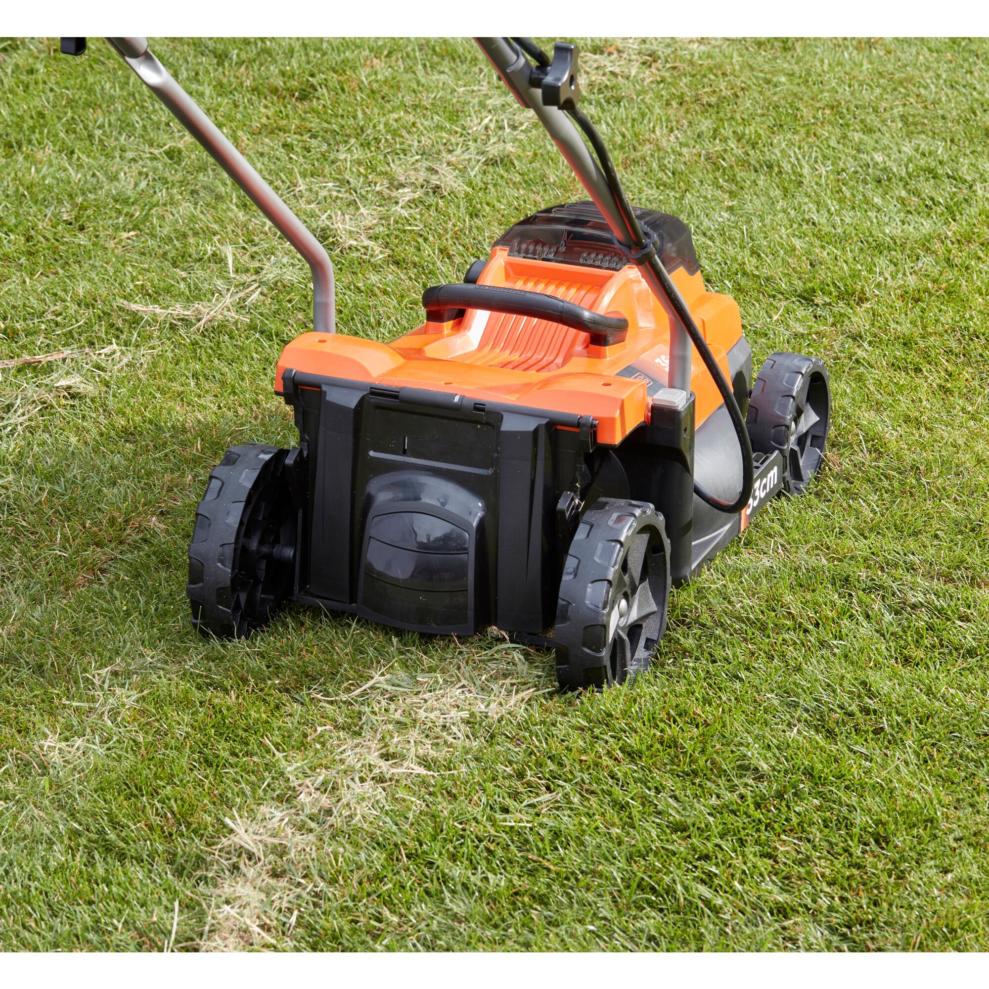 Black and decker cordless shop lawn mower 36v