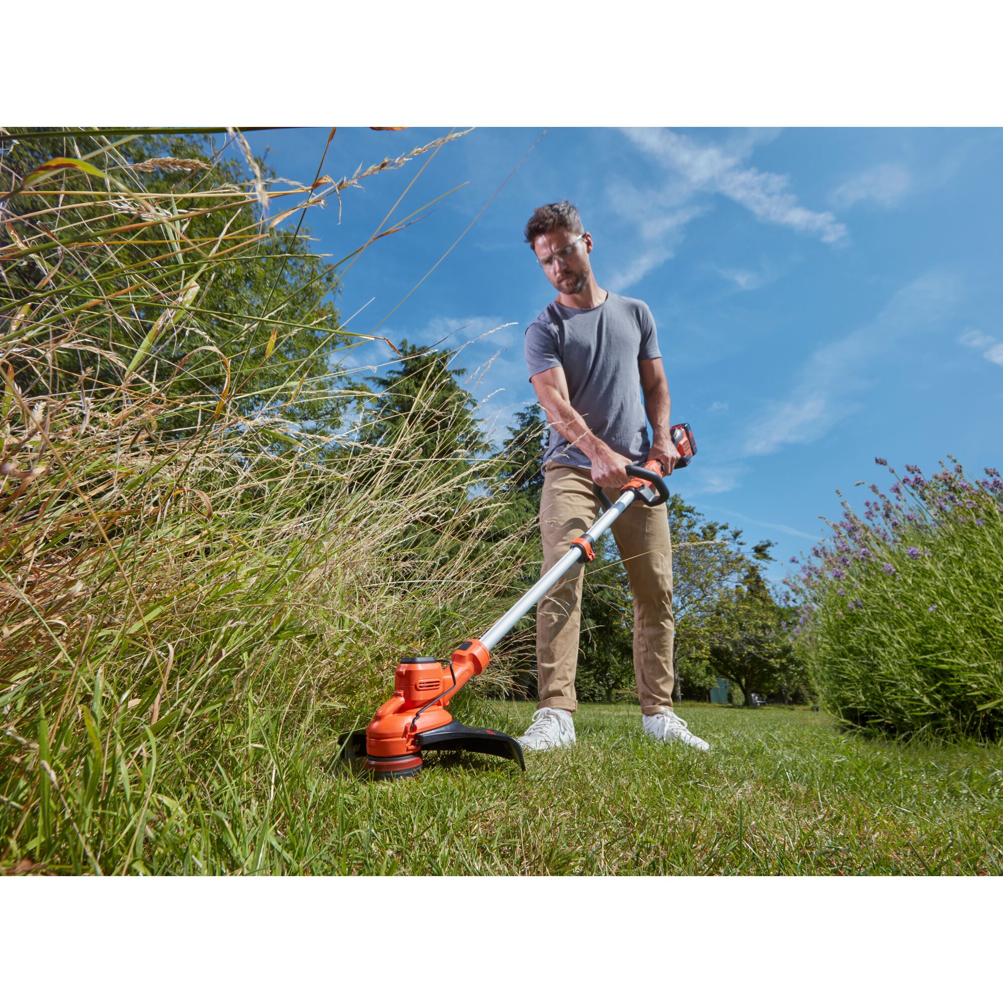 36v black on sale and decker strimmer