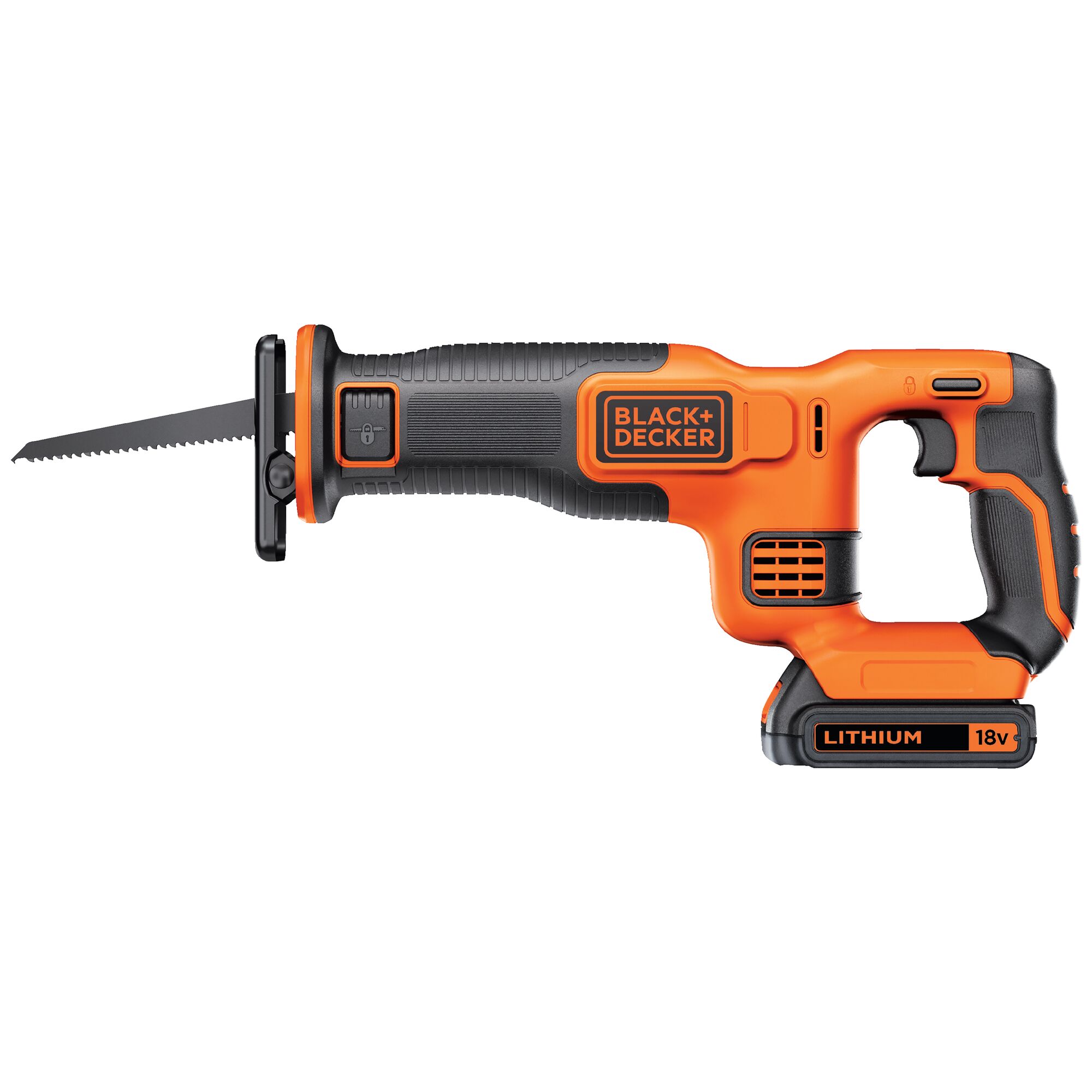 Black and decker reciprocating saw with battery and charger deals