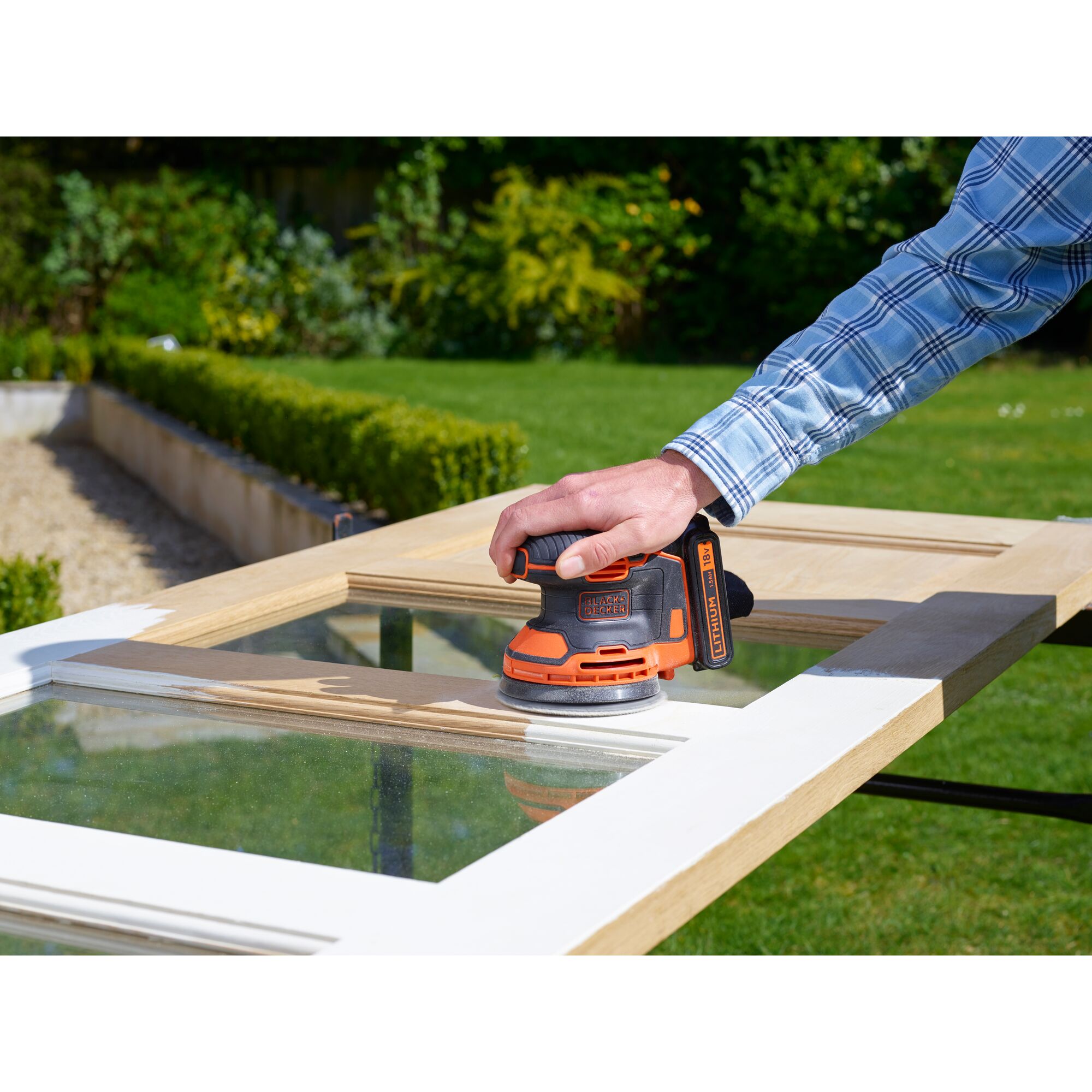 Black and decker cordless random orbital sander deals