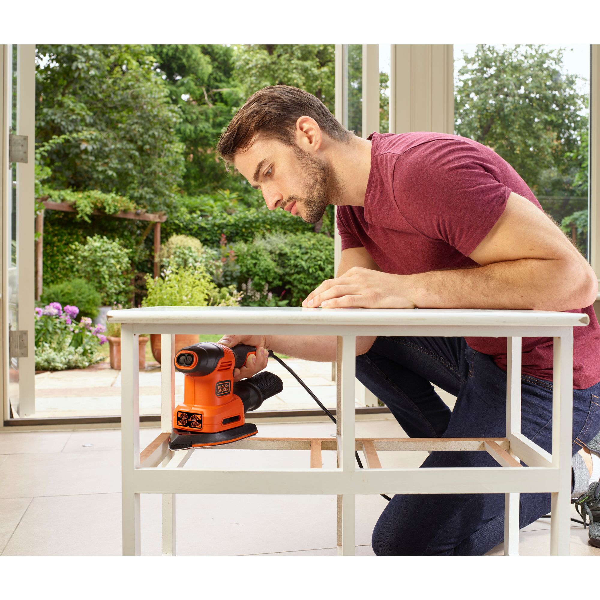 200W 4 in 1 Multi Sander BLACK DECKER