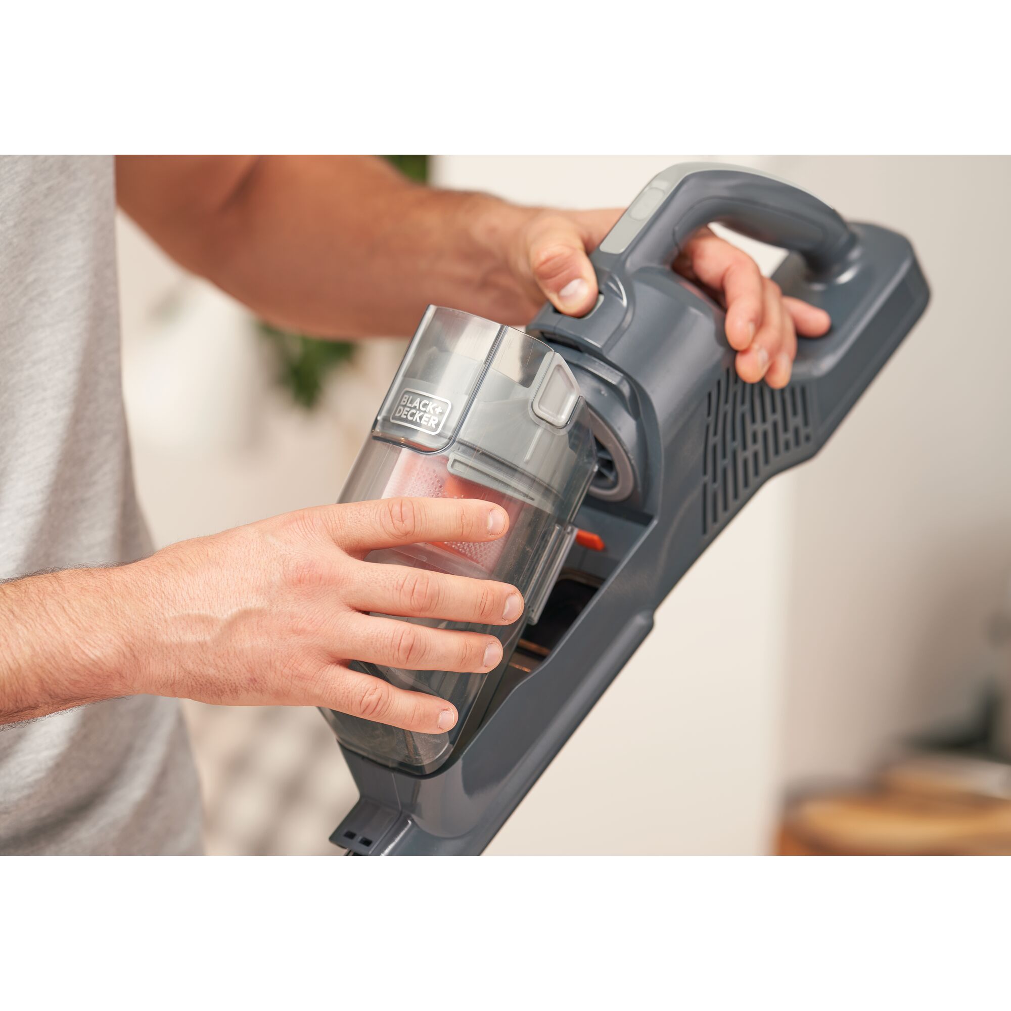 BLACK DECKER POWER SERIES+ BHFEA520J 未使用 18V 2-in-1 Stick Vacuum with Integral 2Ah Battery | BLACK+DECKER