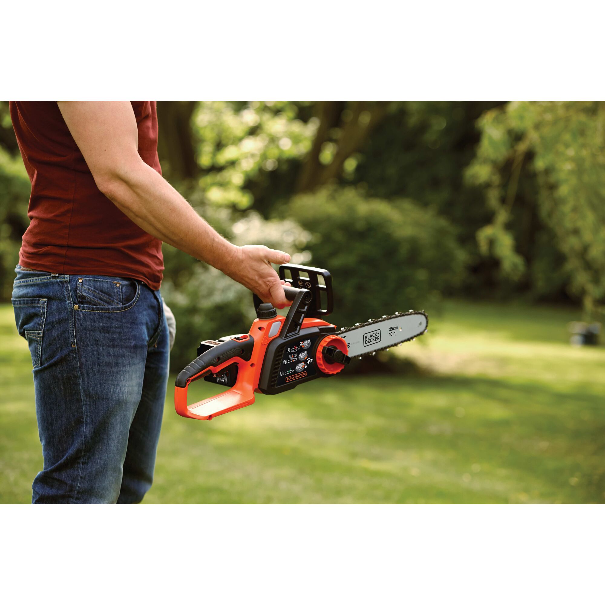 18V 2.0Ah Lithium-ion Cordless Chainsaw 